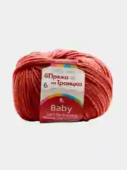 Пряжа Кроха Троицкая фабрика, 20% шерсть, 80% акрил, 50 г, 135 м