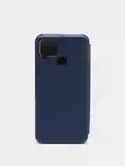 Синий чехол книжка Realme C15 / C25 / C25S Реалми С15 / С25 / С25С