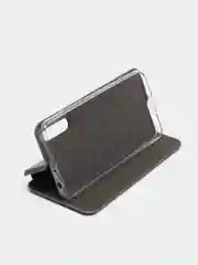 Серебряный чехол книжка для Huawei Honor Y8P / Honor 30i / P Smart S
