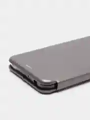 Серебряный чехол книжка для Huawei Honor Y8P / Honor 30i / P Smart S