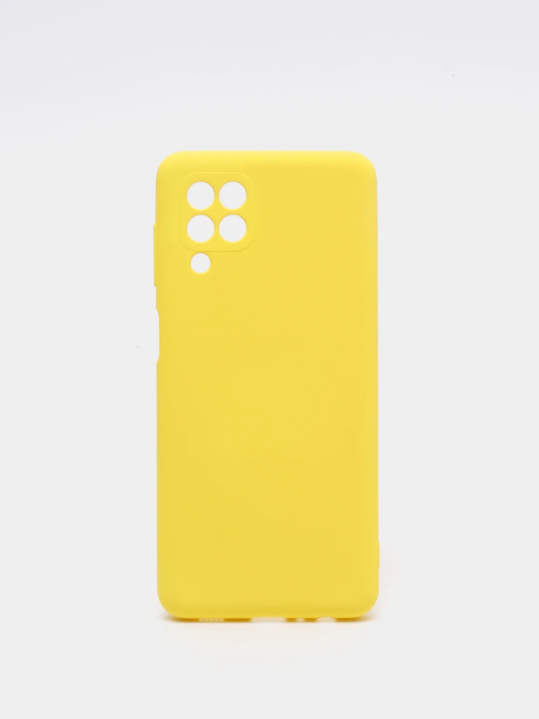 Желтый чехол для Samsung A22 M32 Xiaomi Redmi 9T с подложкой из микрофибры и защитой для камеры