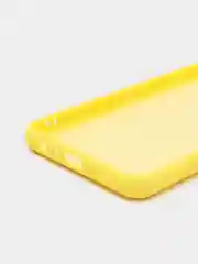 Желтый чехол для Samsung A22 M32 Xiaomi Redmi 9T с подложкой из микрофибры и защитой для камеры