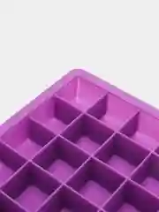 Фиолетовый форма для льда силиконовая с крышкой