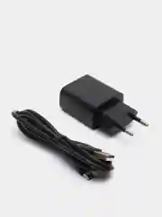 Черный сетевое зарядное устройство BOROFONE BA52A USB-Type-C/USB-Lightning(Apple Iphone)