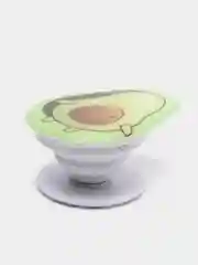 Хаки фигурный объемный 3D попсокет Авокадо