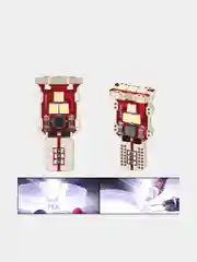 Белый габаритная светодиодная LED лампа для автомобиля W5W, W16W, T15, диоды на задний ход