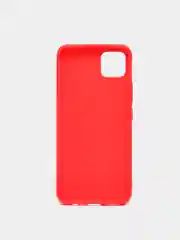Красный чехол для Realme C11 2020 силиконовый матовый однотонный