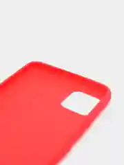 Красный чехол для Realme C11 2020 силиконовый матовый однотонный