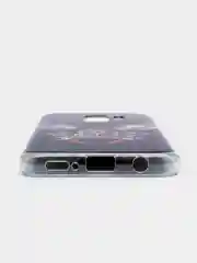 Багровый чехол Samsung Galaxy S9, Самсунг Галакси С9 силиконовый с рисунком