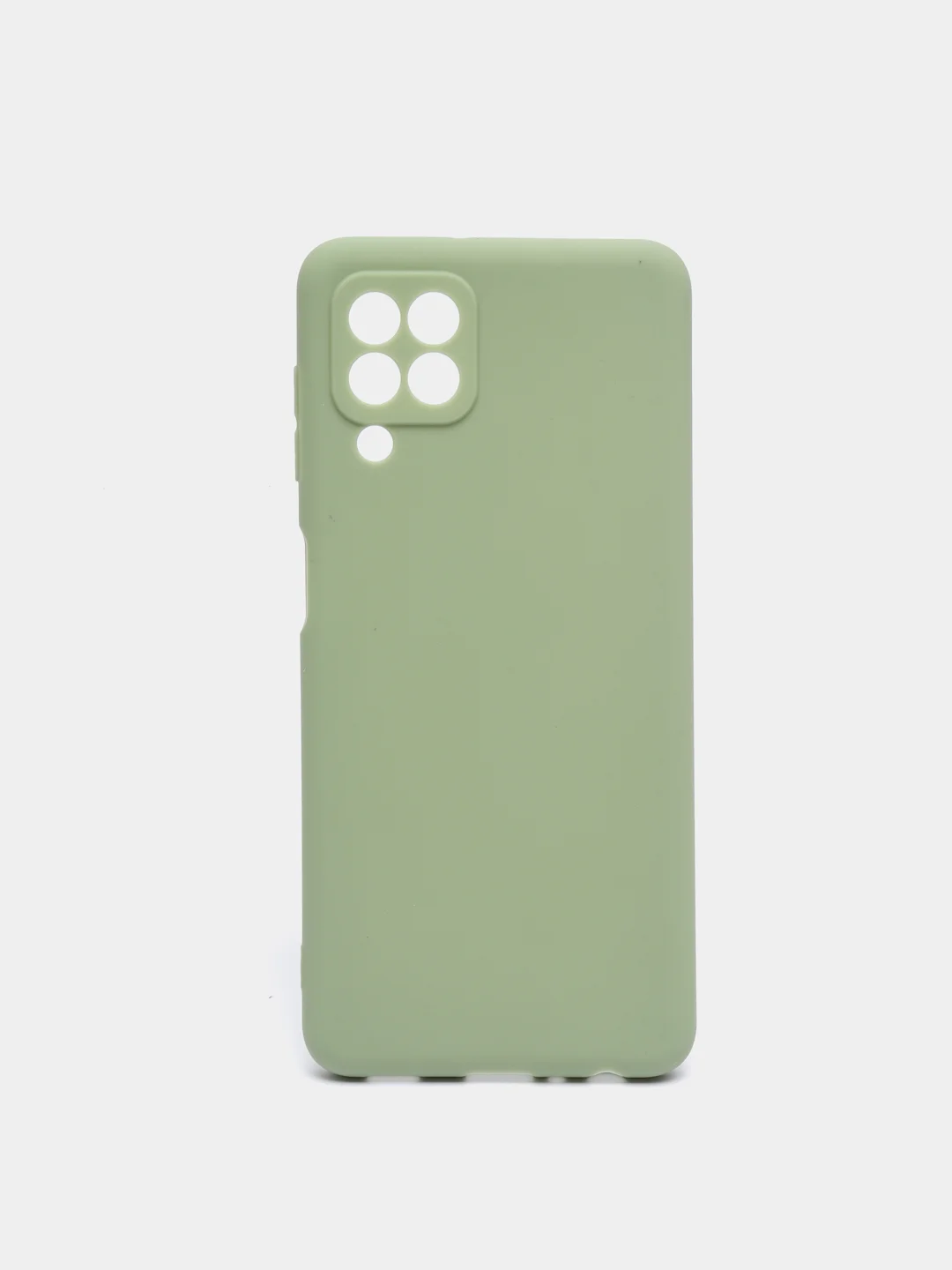 Оливковый чехол для Samsung A22/A225F/M32/M325F, силиконовый, матовый, однотонный
