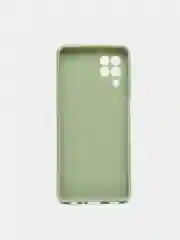 Оливковый чехол для Samsung A22/A225F/M32/M325F, силиконовый, матовый, однотонный
