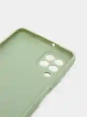 Оливковый чехол для Samsung A22/A225F/M32/M325F, силиконовый, матовый, однотонный