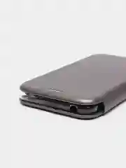 Серебряный чехол-книжка Huawei Honor 9S / Y5p