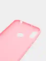 Розовый чехол для Huawei Honor 8A/Y6 2019 силиконовый матовый однотонный