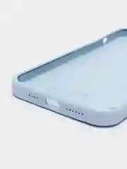 Ледяной чехол Silicone Case для iPhone 12 Pro Max с логотипом закрытый низ