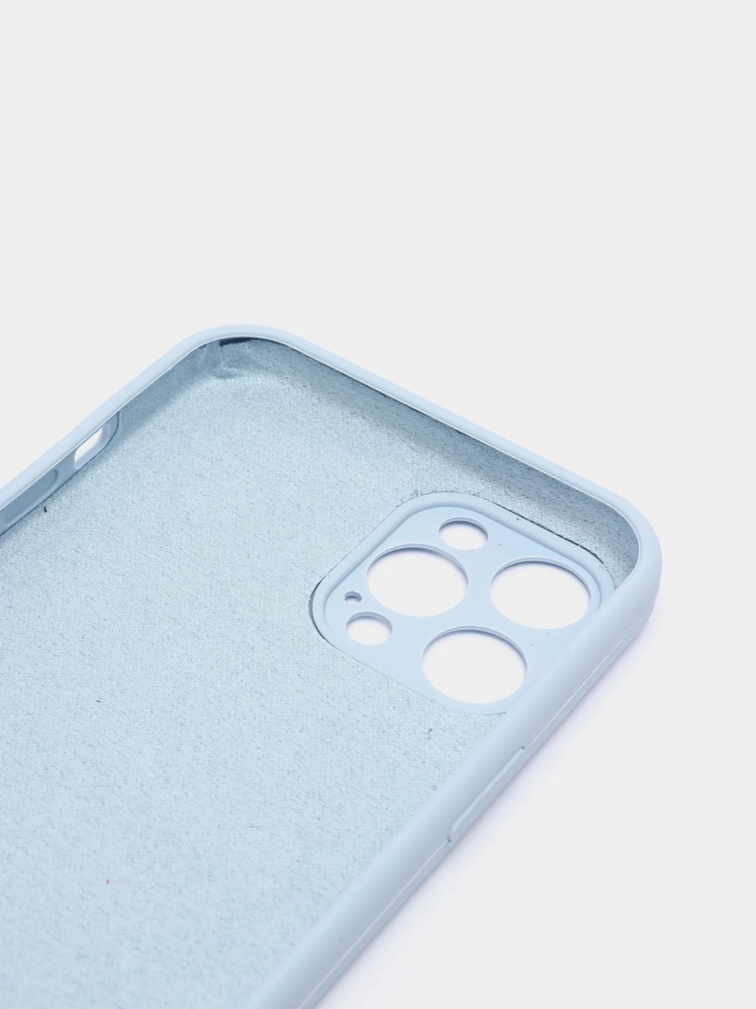 Ледяной чехол Silicone Case для iPhone 12 Pro Max с логотипом закрытый низ