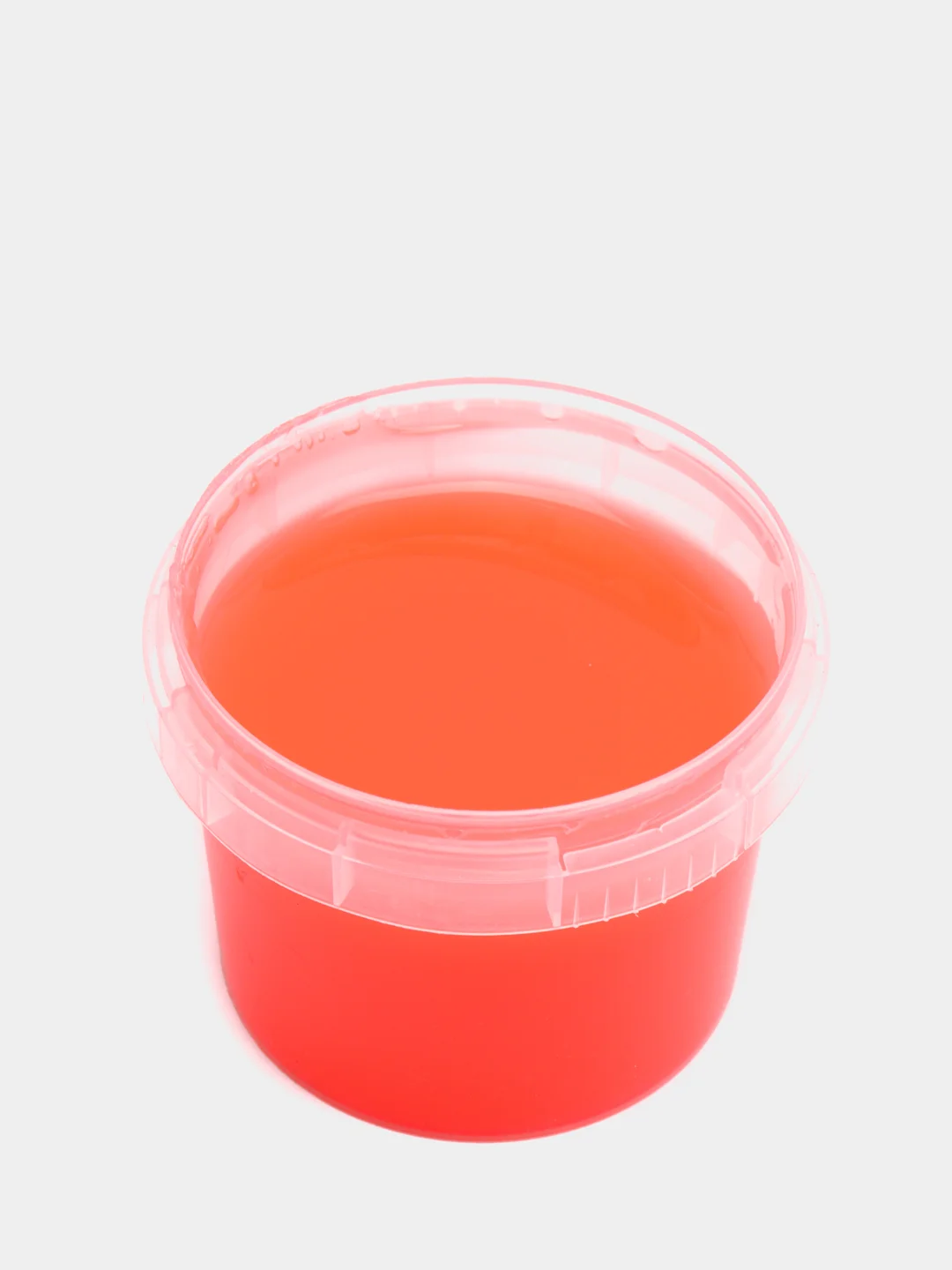 Алый слайм "Стекло" НЕОН Party Slime