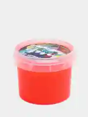 Алый слайм "Стекло" НЕОН Party Slime
