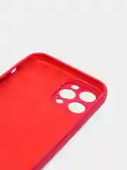 Бордовый чехол Silicone Case для iPhone 12 Pro Max с логотипом закрытый низ