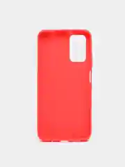 Красный чехол силиконовый матовый для Xiaomi Pocofone Poco M3
