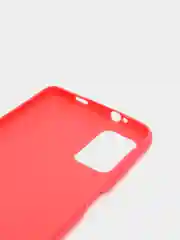 Красный чехол силиконовый матовый для Xiaomi Pocofone Poco M3