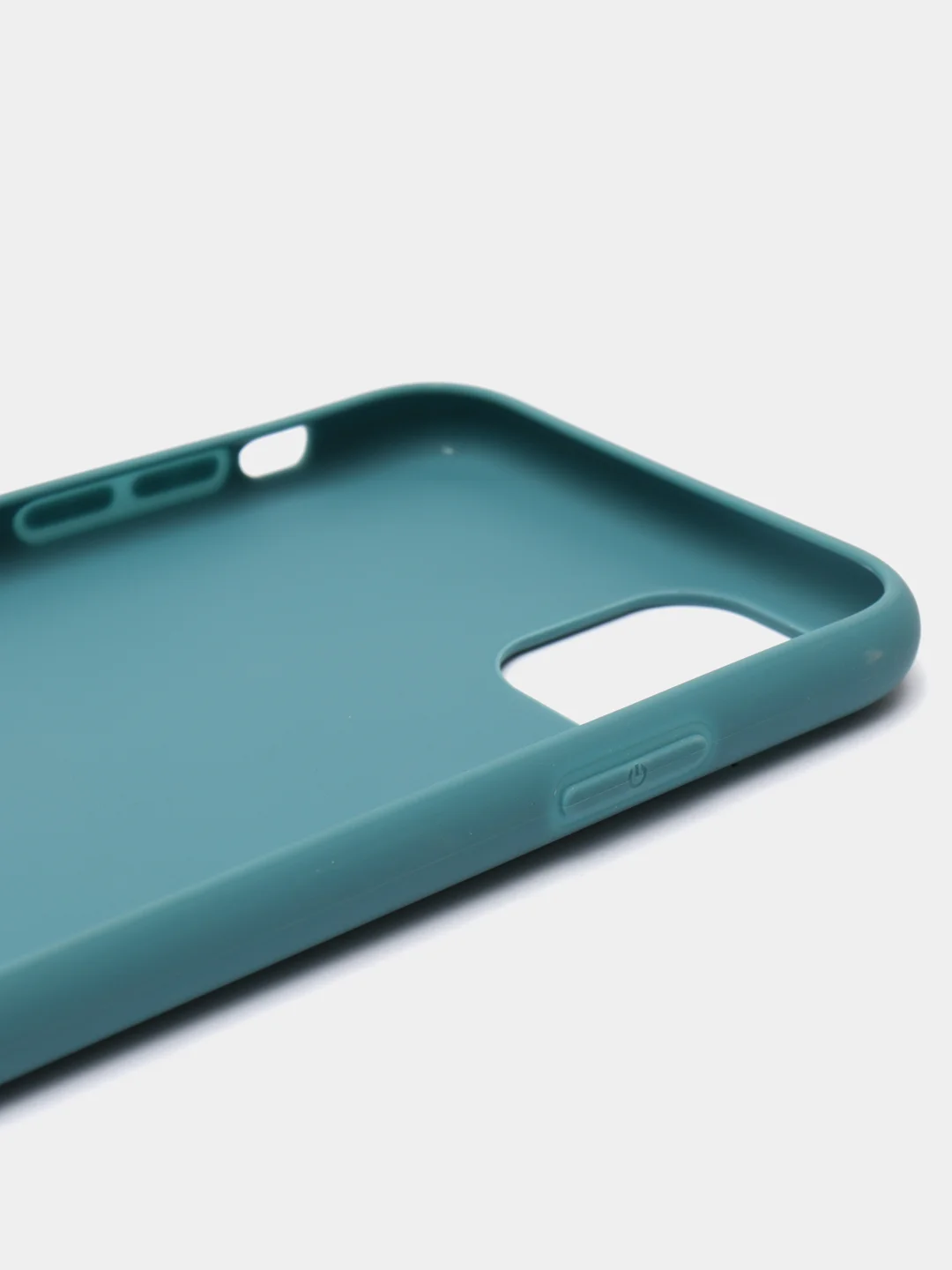 Бирюзовый яркий силиконовый чехол для iPhone, 14 цветов