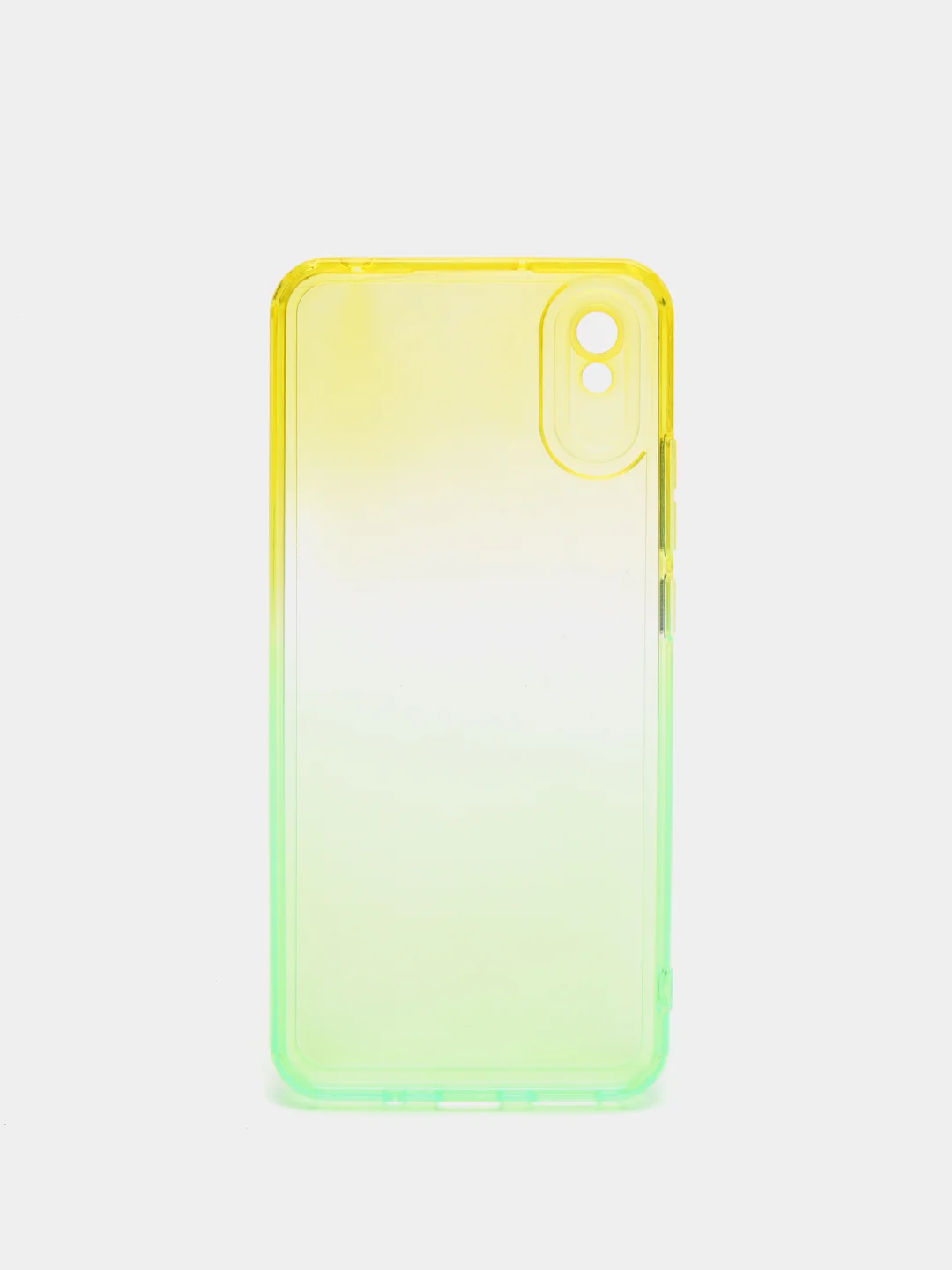 Желтый чехол для Xiaomi Poco X3, Redmi 9C, Redmi 9A, Redmi 10, неоновый, двухцветный