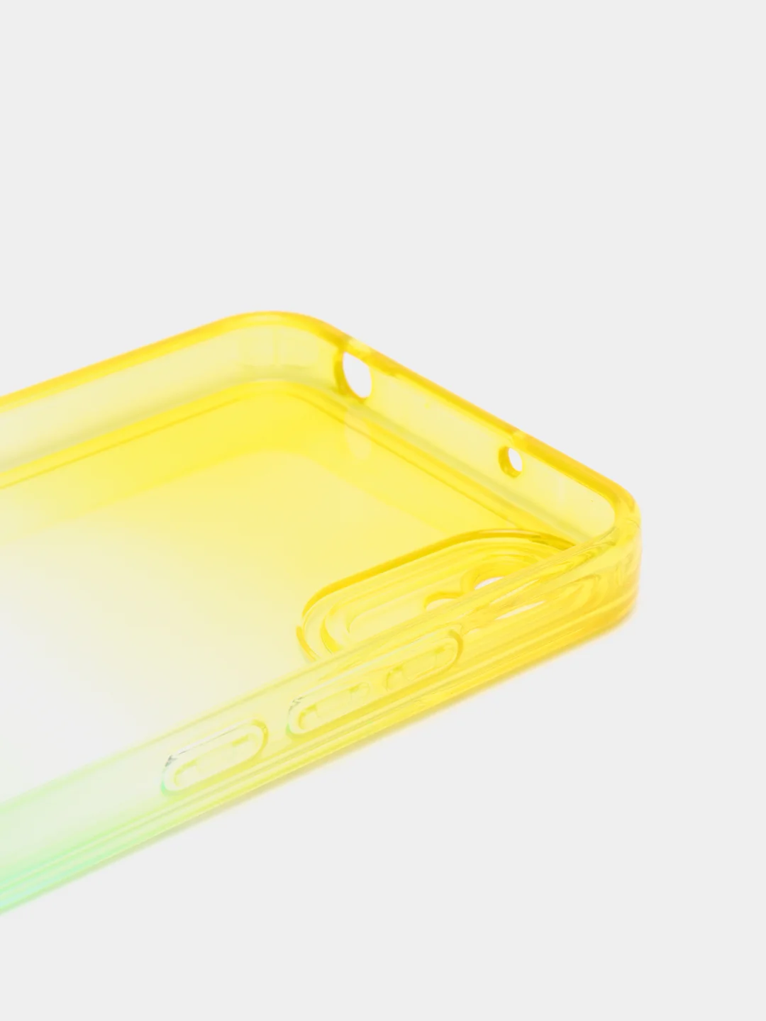Желтый чехол для Xiaomi Poco X3, Redmi 9C, Redmi 9A, Redmi 10, неоновый, двухцветный