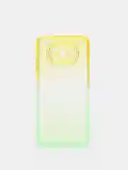 Желтый чехол для Xiaomi Poco X3, Redmi 9C, Redmi 9A, Redmi 10, неоновый, двухцветный