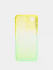 Желтый чехол для Xiaomi Poco X3, Redmi 9C, Redmi 9A, Redmi 10, неоновый, двухцветный