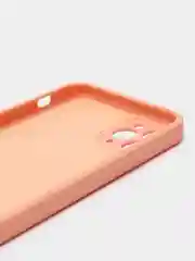 Розовый чехол силиконовый с защитой камеры для Apple iPhone 11 Pro Max, с бархатной подкладкой