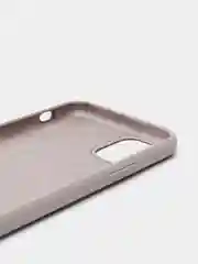 Бежевый чехол силиконовый для Apple iPhone 12Pro/12Mini/12/7/8