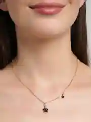 Цепочка с подвеской звездочек