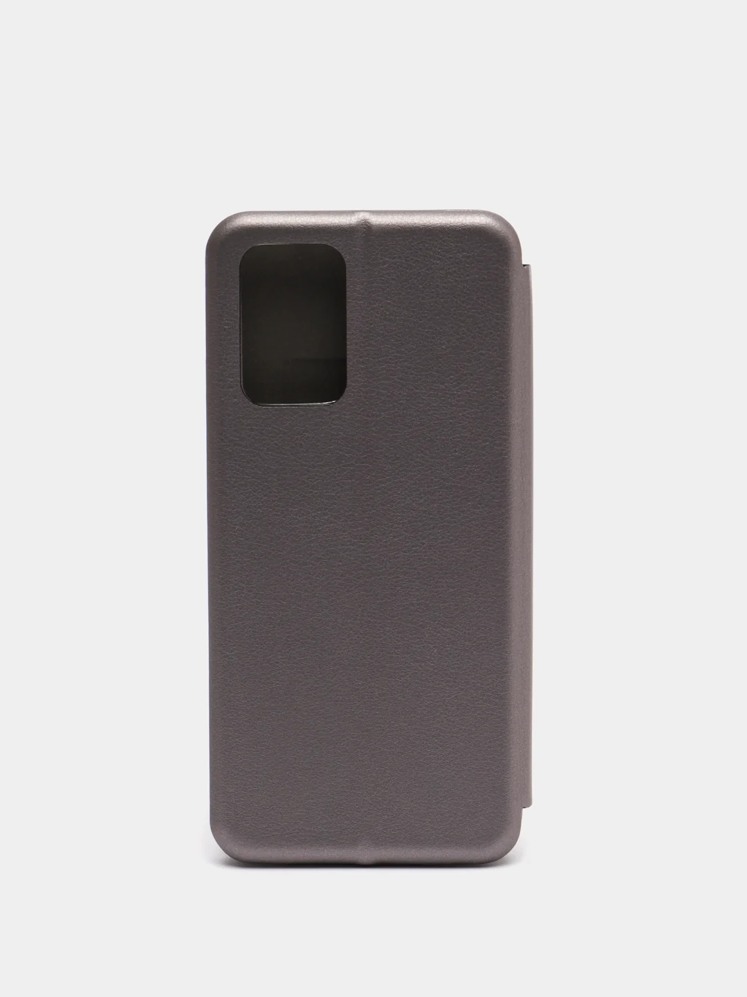Серебряный чехол-книжка Xiaomi Redmi 10, Сяоми Редми 10