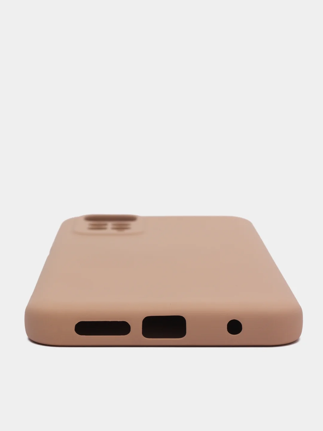 Бежевый чехол силиконовый Xiaomi Redmi Note 11 4G, Redmi Note 11S, Сяоми Редми Нот 11 4G, 11С