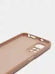Бежевый чехол силиконовый Xiaomi Redmi Note 11 4G, Redmi Note 11S, Сяоми Редми Нот 11 4G, 11С