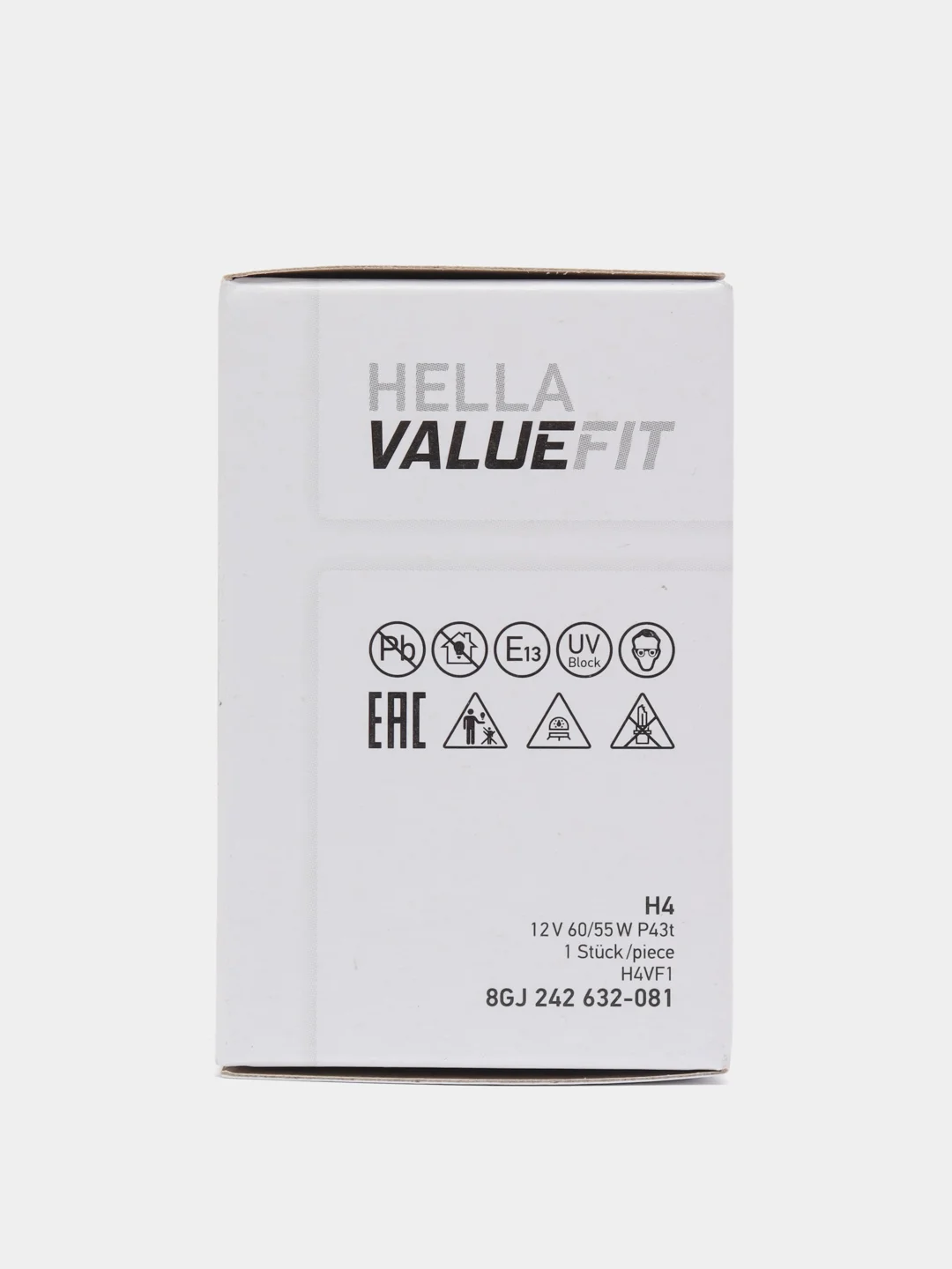 Автомобильная лампа Hella Valuefit, H4, 12V, 60/55W