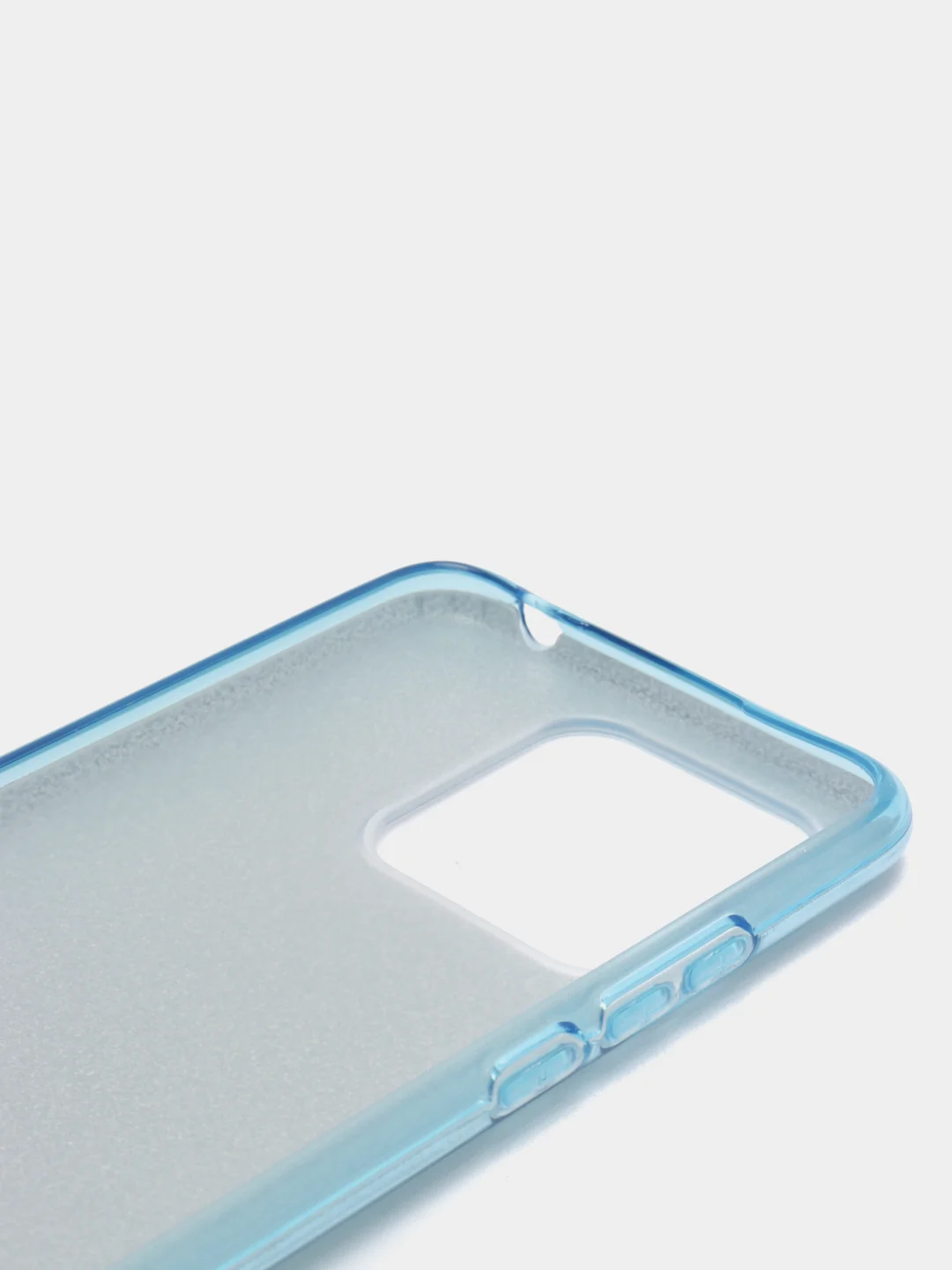 Голубой чехол Xiaomi Redmi 10C / Poco C40, Сяоми Редми 10С / Поко С40, блестящий сияющий