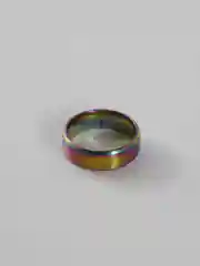 Индиго кольцо стальное