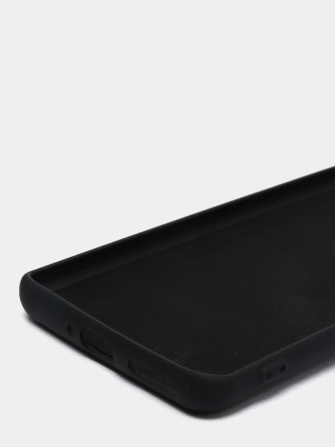 Черный чехол Xiaomi 12 Pro, Сяоми 12 Про, силиконовый, цветной, с мягким подкладом