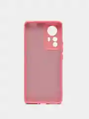 Коралловый чехол Xiaomi 12 Pro, Сяоми 12 Про, силиконовый, цветной, с мягким подкладом