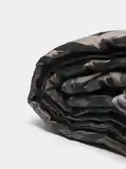 Тёмно-бирюзовый покрывало на евро и 2-спальную кровати, жакард, 250 х 250,Наволочки - 50/70 (2шт)