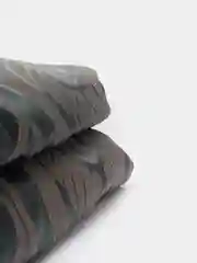 Тёмно-бирюзовый покрывало на евро и 2-спальную кровати, жакард, 250 х 250,Наволочки - 50/70 (2шт)