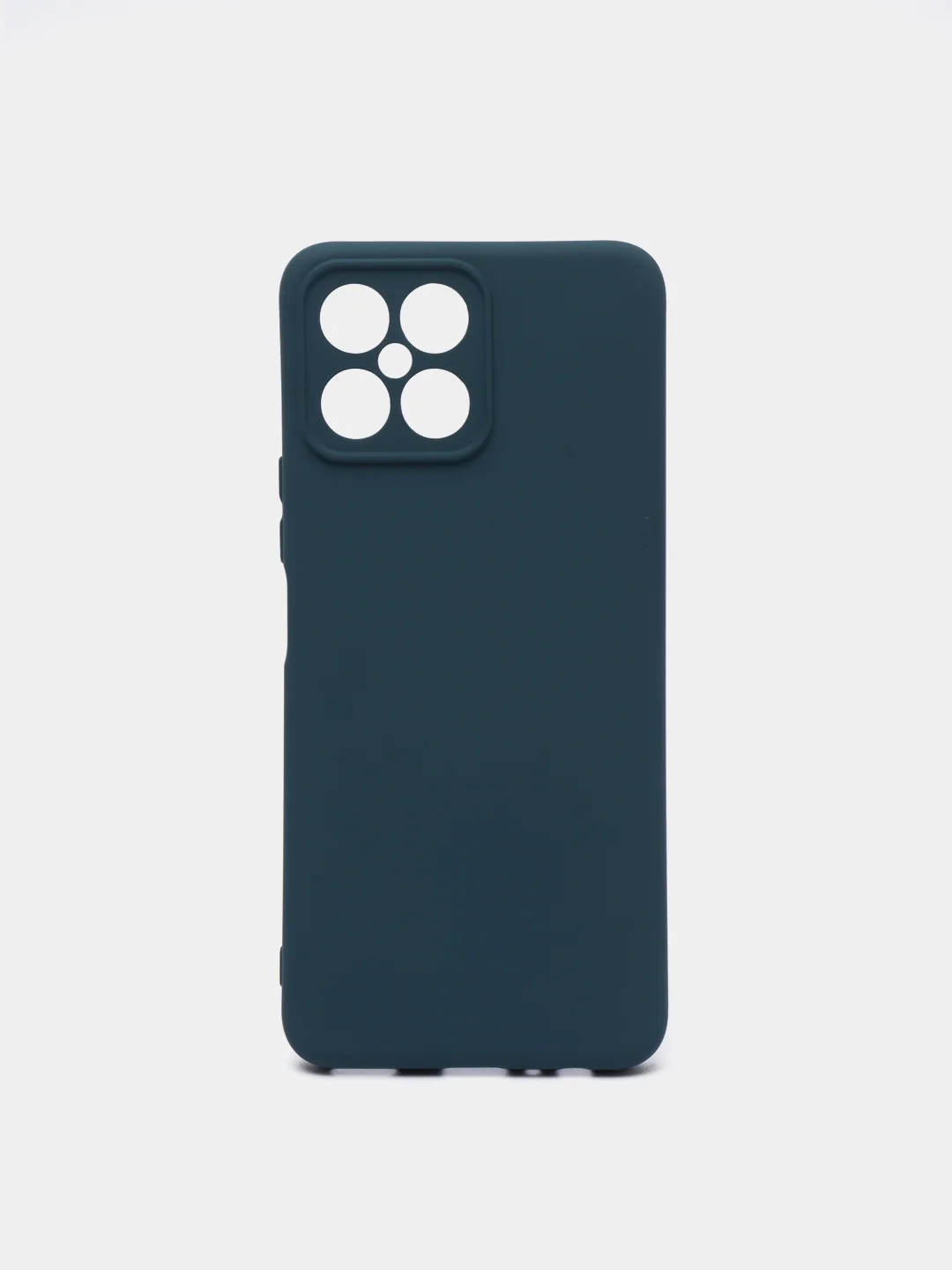 Морской чехол Honor X8 4G, Хонор Х8 4Г силиконовый, цветной с мягким подкладом