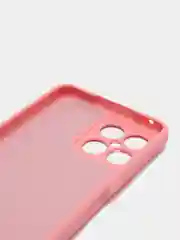 Коралловый чехол Honor X8 4G, Хонор Х8 4Г силиконовый, цветной с мягким подкладом
