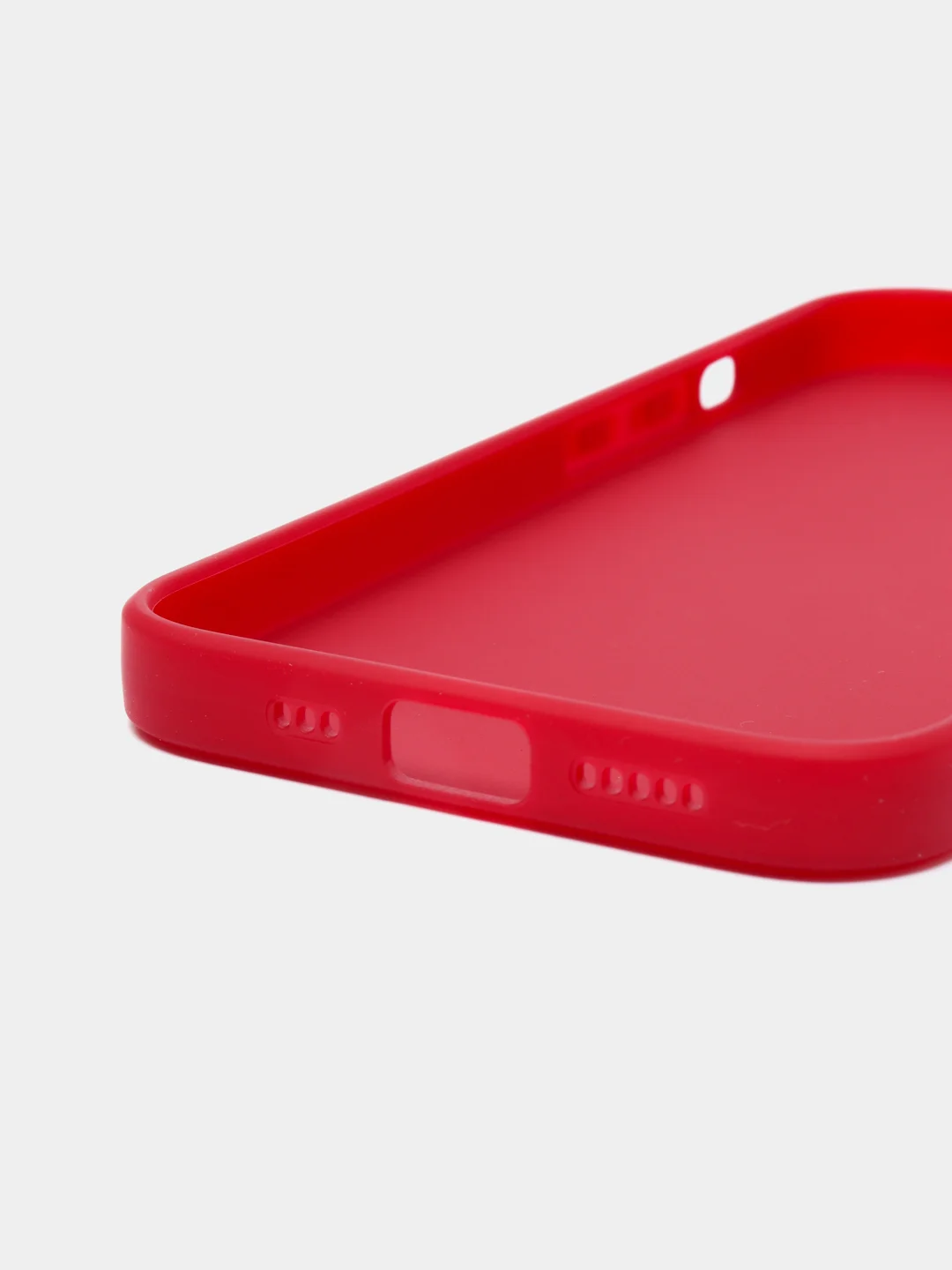 Багровый чехол Silicone Case для iPhone 12, 12 Pro, Max, 12 mini, 13, 13 Pro, Max с защитой камеры