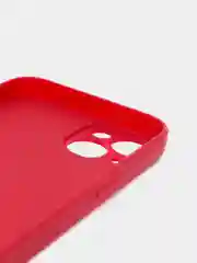 Багровый чехол Silicone Case для iPhone 12, 12 Pro, Max, 12 mini, 13, 13 Pro, Max с защитой камеры