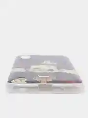 Тёмно-бордовый чехол Samsung Galaxy A01 / M01, Самсунг Галакси А01 / М01 с рисунком