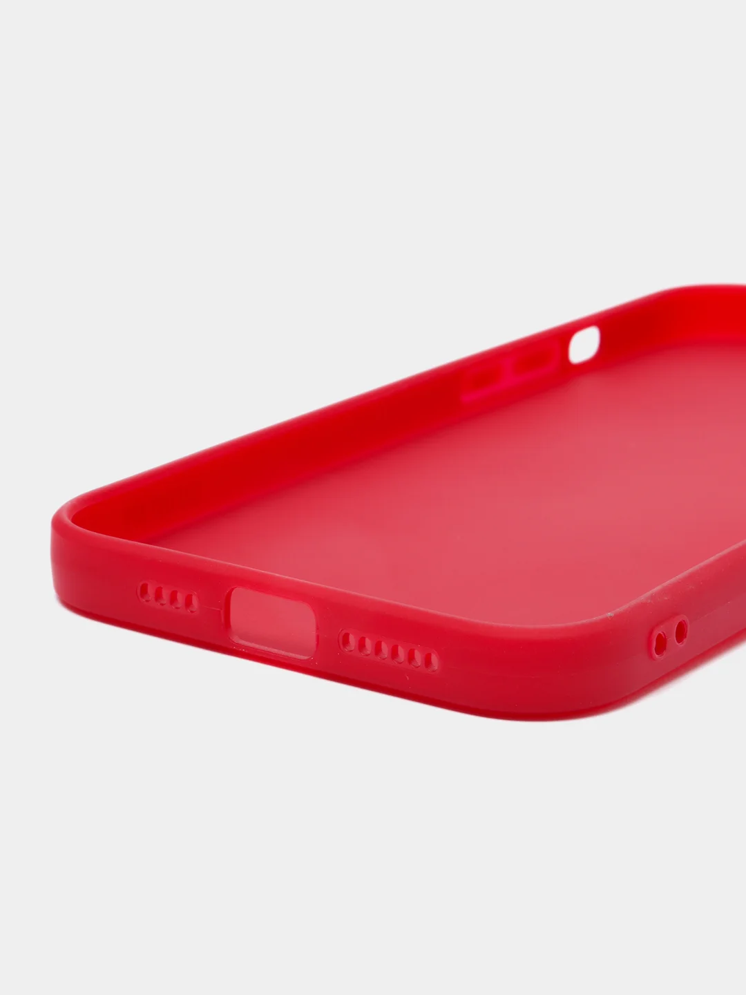 Багровый чехол Silicone Case для iPhone 12, 12 Pro, Max, 12 mini, 13, 13 Pro, Max с защитой камеры