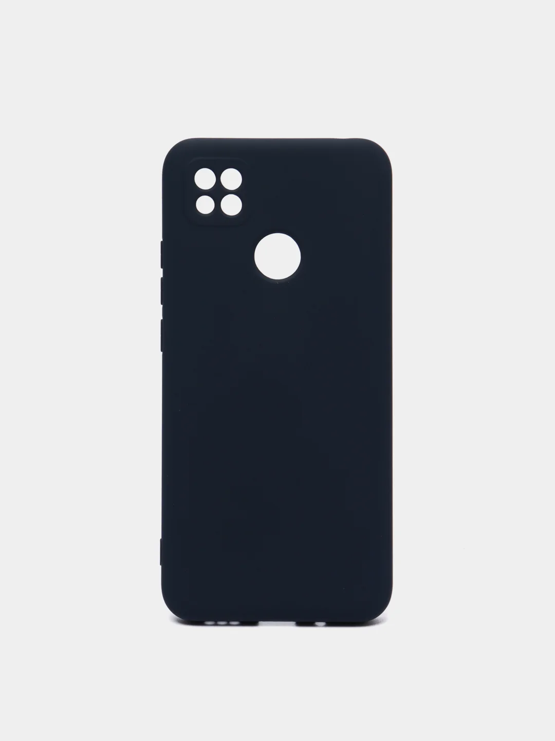 Темно-синий чехол силиконовый для Xiaomi Redmi 10A, Redmi 9C, Сяоми Редми 10А, Редми 9С